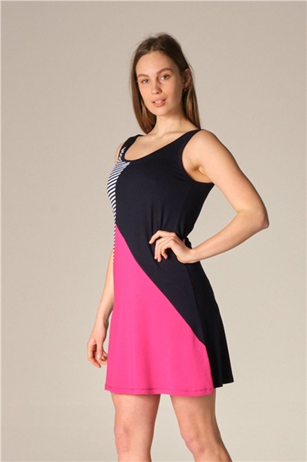 Vestido de praia E-13 - Preto 314339
