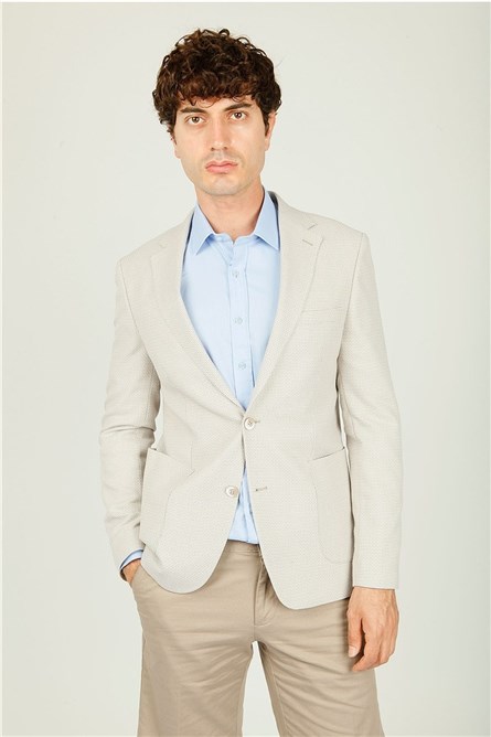 Jaqueta Masculina Comfort Fit 6 Drop - Creme 307262