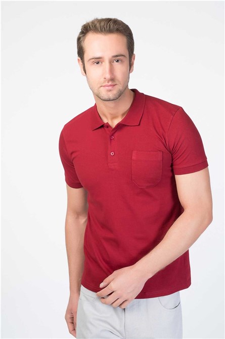 Pánské tričko - vínová # 268768