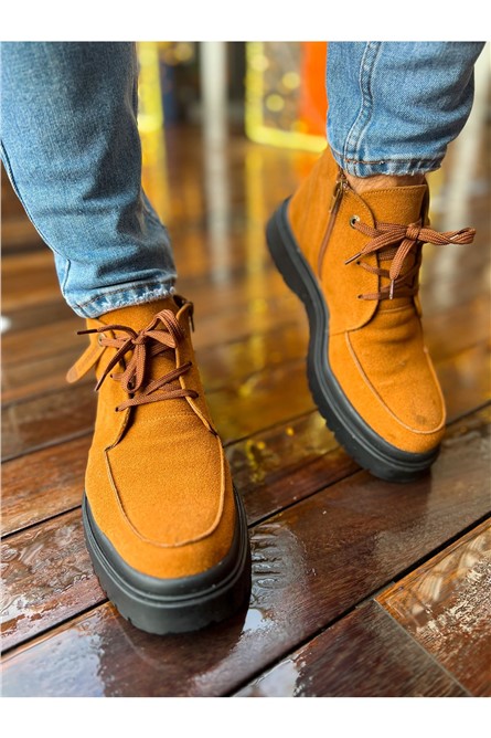 Botas masculinas de camurça CH213 SST - Taba #369689