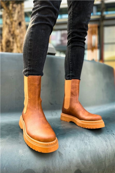 Botas masculinas CH223 CRT - Taba #370911