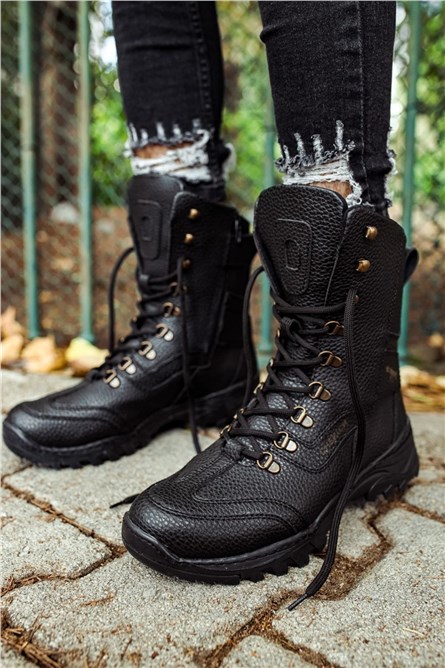 Botas masculinas Chekich CH051 - Pretas #359547