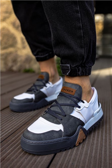 Sapatos Masculinos Chekich CH067 - Antracite #359569