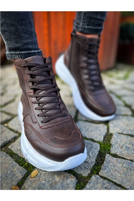 Botas esportivas masculinas Chekich CH077 BT - marrom #366332