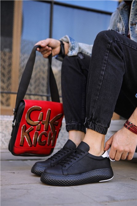 Sapatos Masculinos Chekich CH107 - Preto #359644