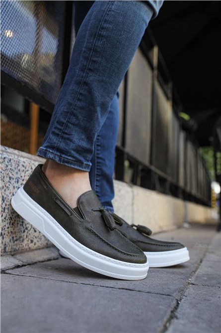 Sapatos Unissex Chekich CH127 - Cáqui #359671