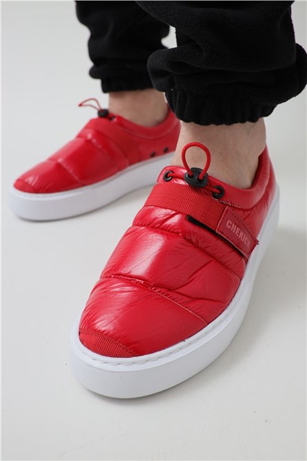 Sapatos Masculinos Chekich CH137 - Vermelho #359680
