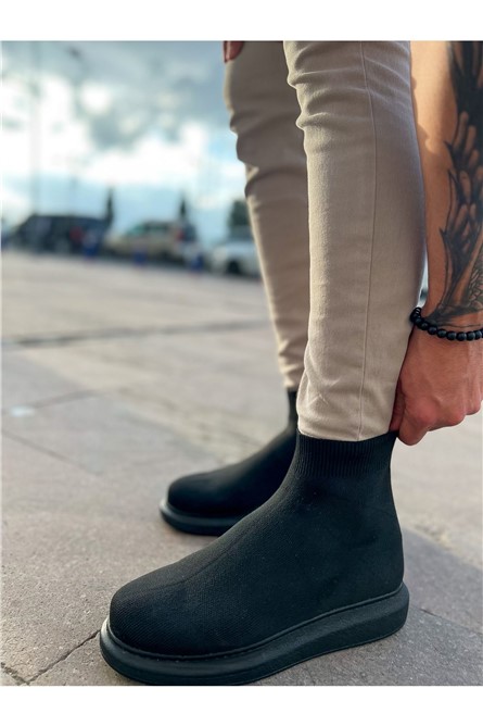 Sapatos têxteis unissex Chekich CH207 - Preto #365587