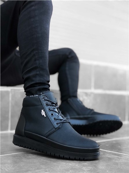 Botas esportivas masculinas Scrawl CO749 - pretas #322452