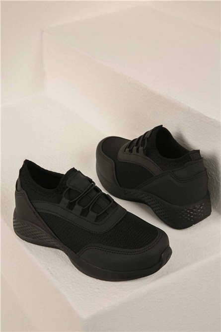 Calçado desportivo infantil 31-35 - Preto #322761