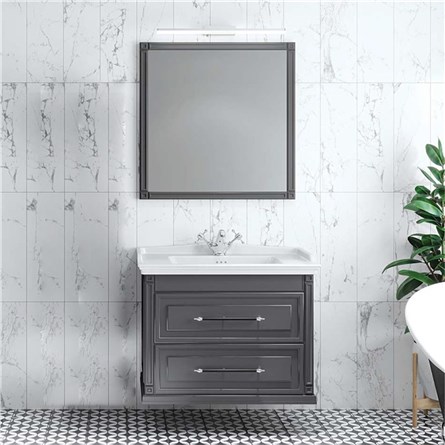 Set de baie Denko Albatros 80 cm - Gri #343803