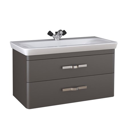 Denko Girne Base cabinet for bathroom 90 cm - Anthracite #339201