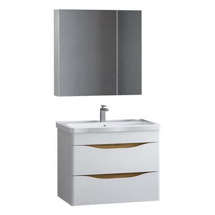 Denko İdea Bathroom Set 80 cm - White #341011