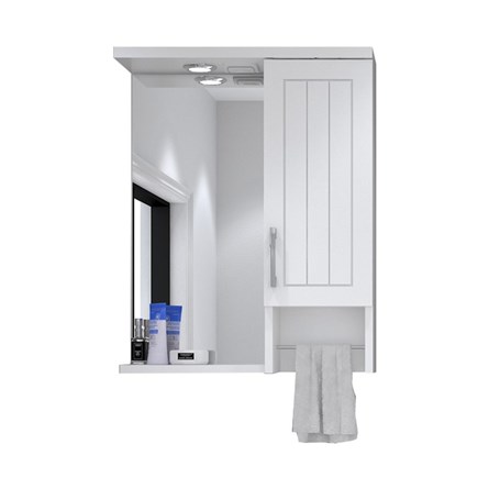 Zrcadlová skříňka Denko Lotus 60 cm – bílá #338511