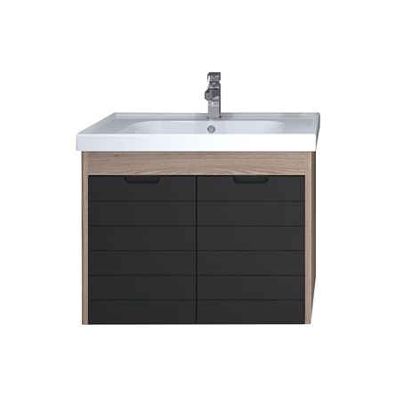 Denko Mostar Base cabinet for bathroom 70 cm - Matt gray #338506