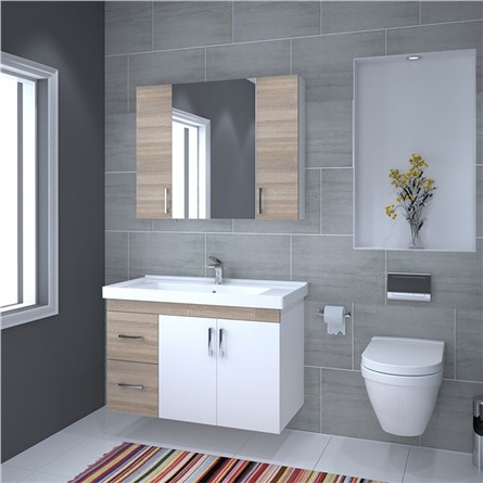 Denko Petra Zestaw łazienkowy 100 cm - #339219