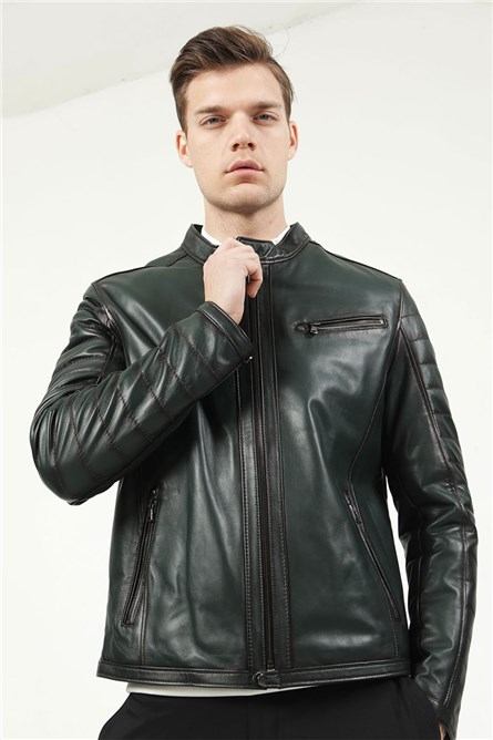 Euromart - Leonardo Men's Real Leather 