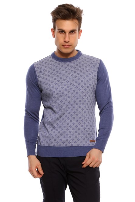 Blusa Masculina D-4004 Azul