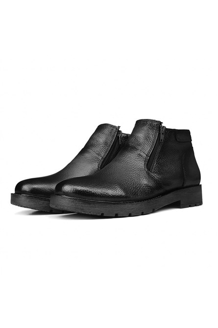 Botas masculinas de couro genuíno Ducavelli - pretas #316887