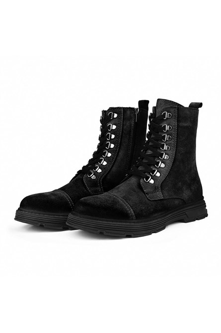 Botas masculinas de camurça Ducavelli - Pretas #316927