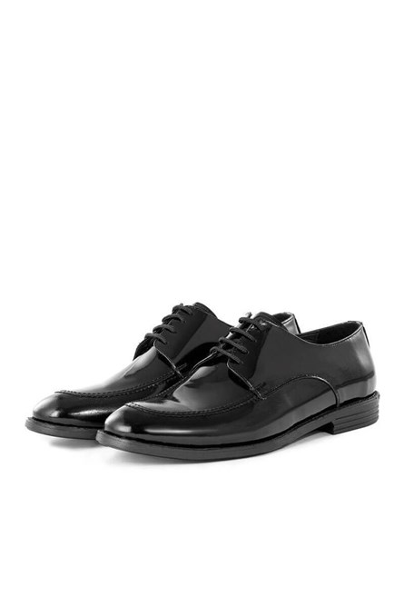 Sapatos formais masculinos de couro genuíno Ducavelli - Preto #334617