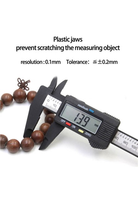 Paquímetro Digital Eletrônico 0-150mm - Preto 20210835827