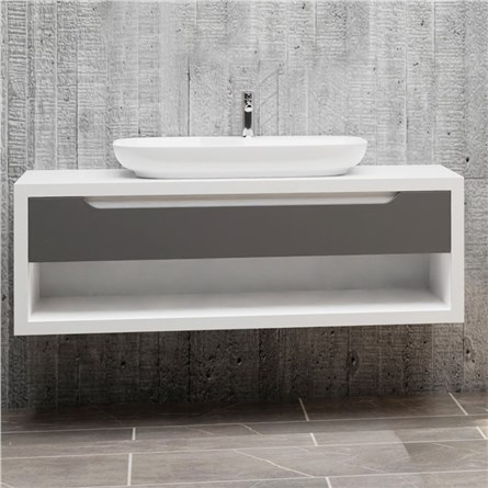 Emart Mira Base szekrény mosdóval 120 cm - #356721