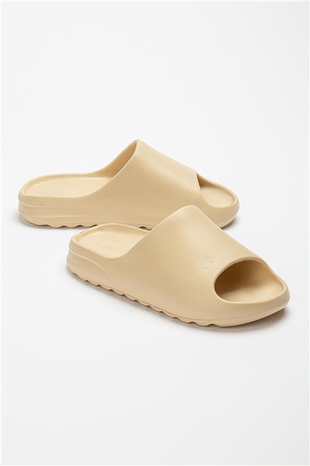 Herren Latschen - hellbeige #371227