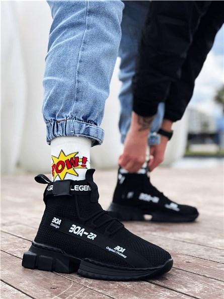 Calçados esportivos masculinos Zr-x700 - Preto #322459