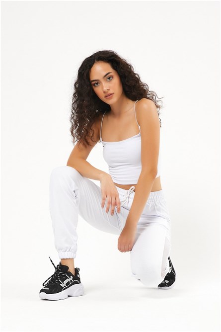 Calça Esportiva Feminina Tbg065 - Branca #308733