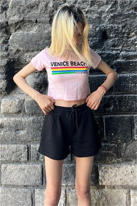 Top Curto Feminino MG1535 - Rosa Claro #334346