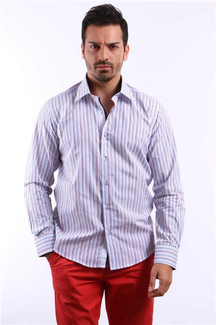 Camisa masculina Centone - Roxa #13106-03