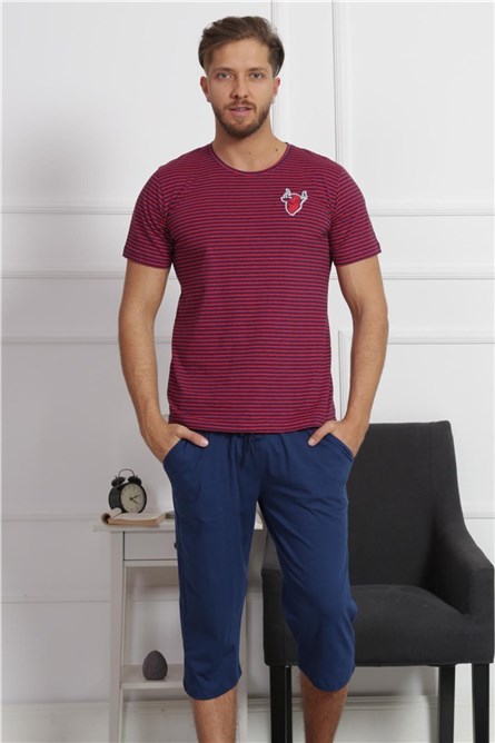 Pijama masculino - Bordeaux 314040