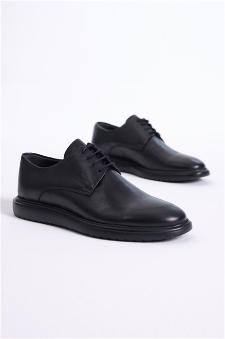Scarpe da uomo in vera pelle - Nero #401280