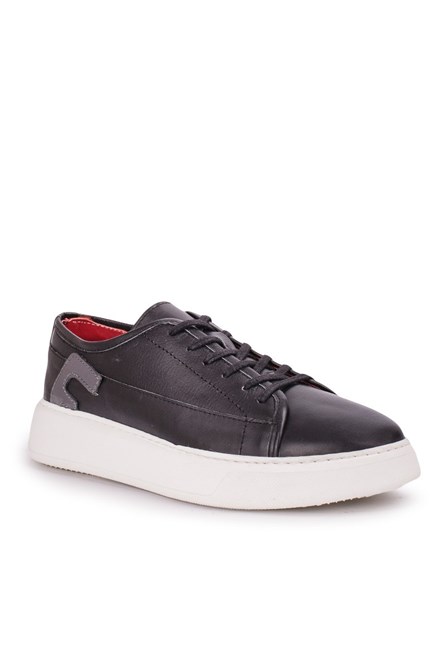 Sapatos casuais masculinos GPC POLO - Preto 20210835405