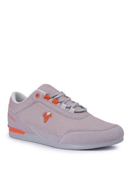 Sapatos casuais masculinos GPC POLO - Cinza Claro 20210835259