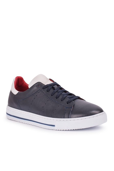 Sapatos casuais masculinos GPC POLO - Azul escuro 20210835399