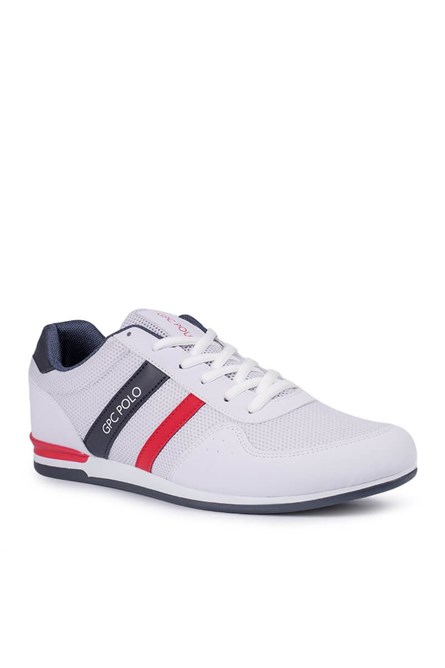 Sapatos casuais masculinos GPC POLO - Branco 20210835253