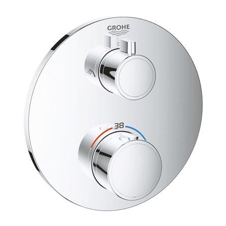 Rubinetto doccia Grohe Grohtherm - Cromo #349473