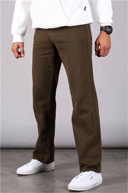 Calça Jeans Masculina 6312 – Cáqui #361960