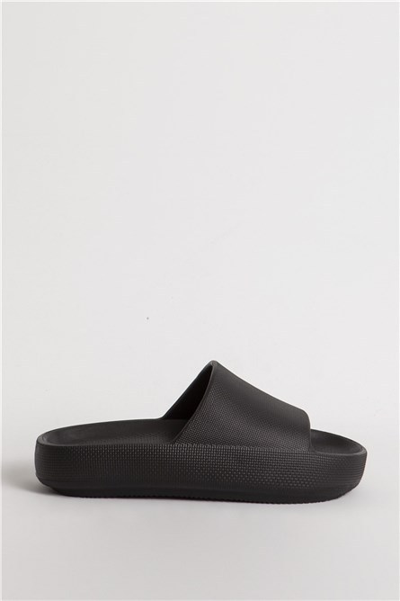 HAMMER JACK Chinelos casuais femininos 581280 - pretos #359218