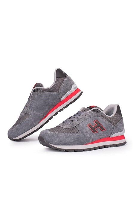 Euromart - Hammer Jack Men's sport suede shoes - Grey 20210835317