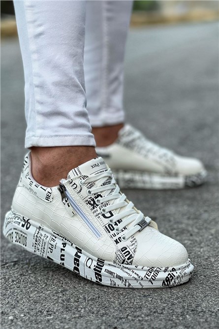 Calçados Masculinos KB02 - Branco #359016