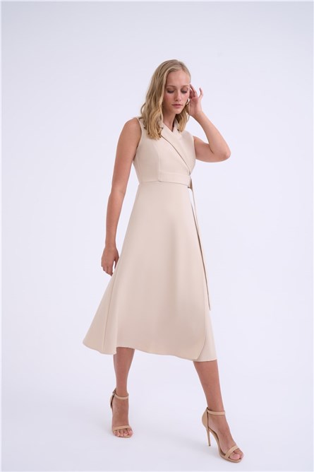 Vestido feminino - Bege 316501