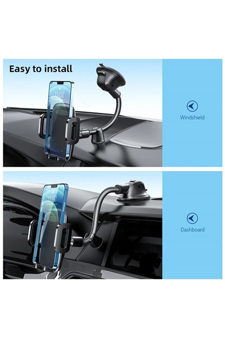 Suporte universal de silicone para telefone - preto 20210835820