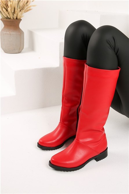 Botas Femininas - Vermelhas #320979