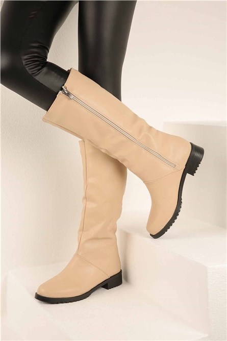 Botas Femininas - Bege #321680