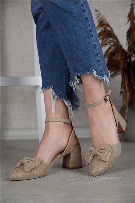 Sandálias femininas - Bege 299871