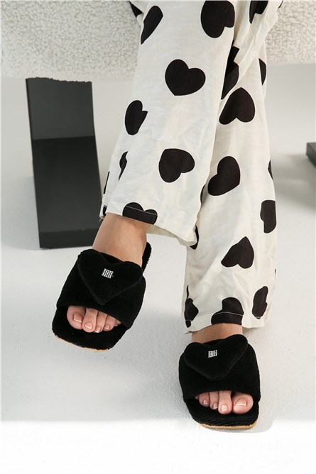 Chinelos Femininos - Pretos #320362