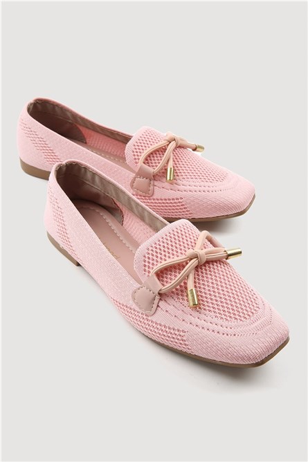 Sapatos casuais femininos - Pó #331883